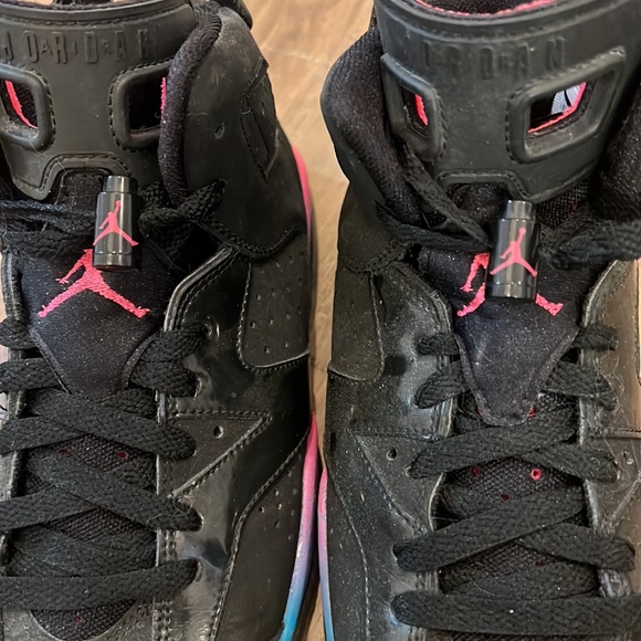 AIR JORDAN 6 RETRO GS 'PINK FLASH’ - Picture 10 of 11